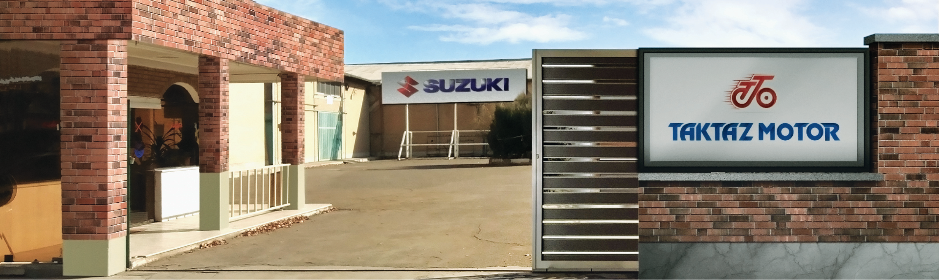 Suzuki V-Strom motorcycle introducing Taktaz Motor