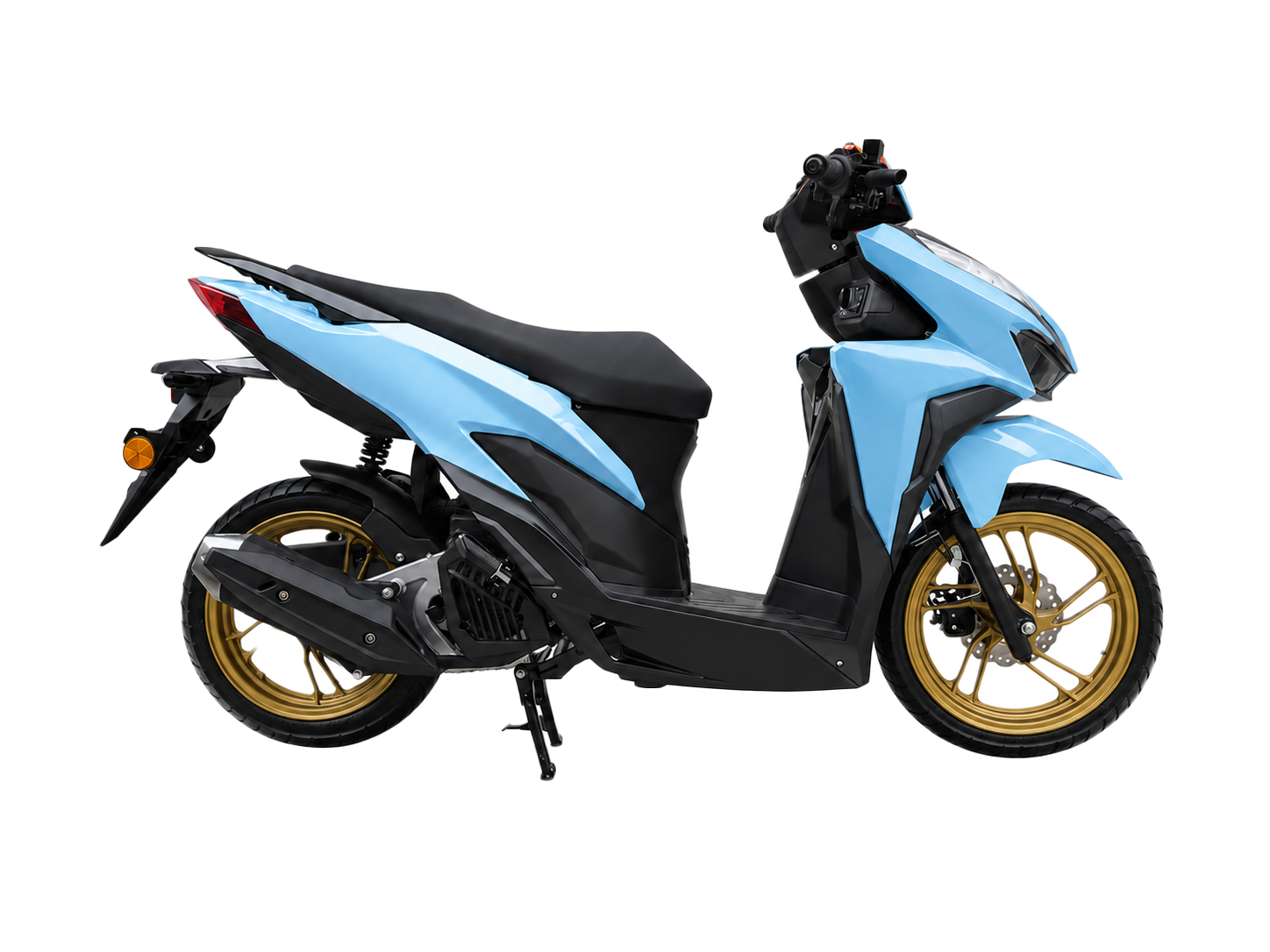 CL 150CC — مشکی آبی روشن